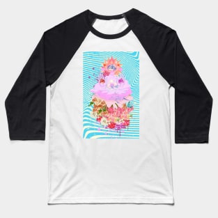 PSYCHEDELIC BOUQUET Baseball T-Shirt